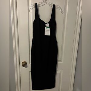 COPY - COPY - Nookie black midi dress size L